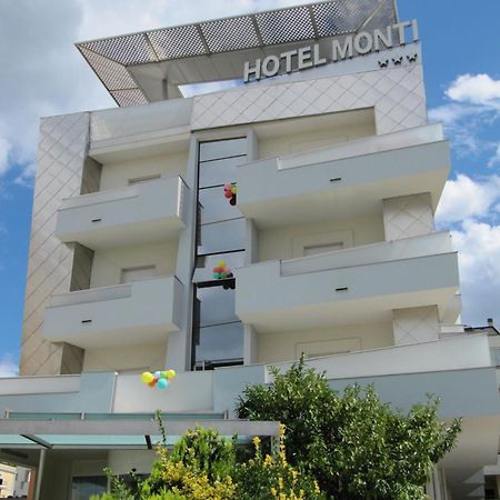 Hotel Monti Римини Экстерьер фото